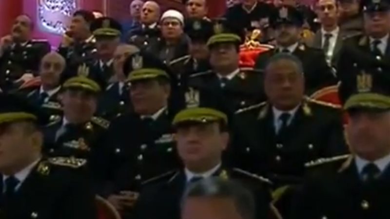 احتفال السيسى بعيد