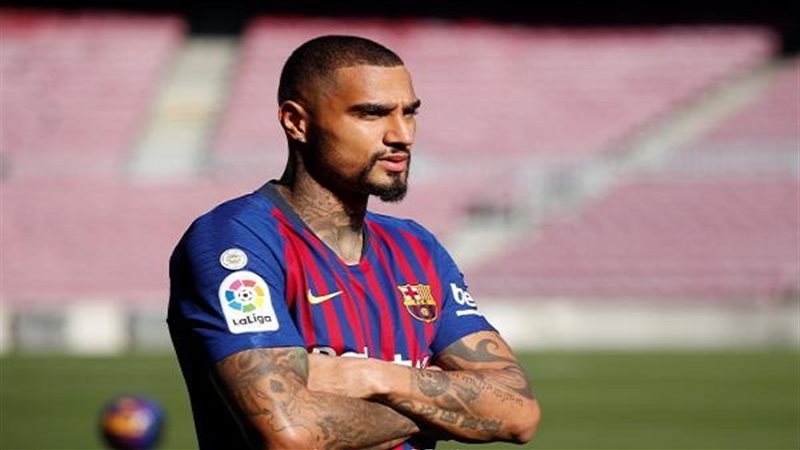   بواتينج لاعب برشلونة