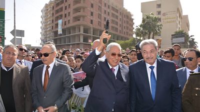 محافظ الدقهلية يطلق إشارة بدء ماراثون الشباب احتفالا بـ عيد الشرطة الـ67
