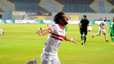 محمود علاء يتعادل للزمالك في شباك بيراميدز