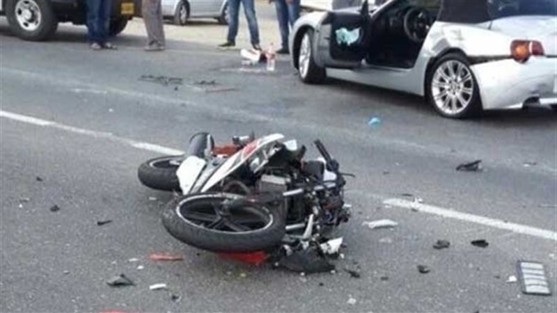 انقلاب دراجة نارية