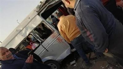 مصرع فتاة وإصابة 3 آخرين إثر انقلاب ميكروباص شرق الإسكندرية 