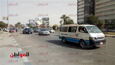 صور .. سيولة مرورية في طريق صلاح سالم منتصف اليوم الاحد 