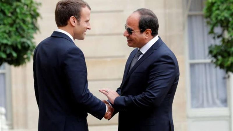 السيسي وإيمانويل
