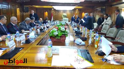 صور .. بدء اجتماع مجلس الجامعات الخاصة والأهلية