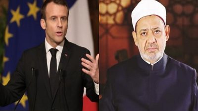 وصول الرئيس الفرنسى إلى مشيخة الأزهر 