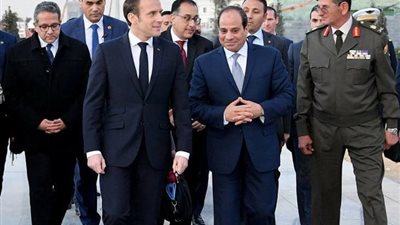 صور.. صفحة الرئيس السيسى تنشر كواليس زيارة ماكرون للعاصمة الإدارية الجديدة 