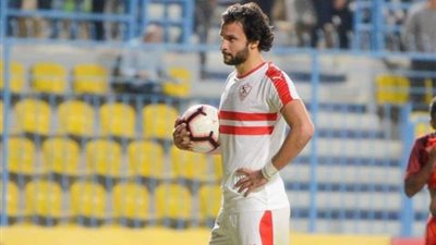 محمود علاء يقص شريط أهداف الزمالك ضد مصر المقاصة