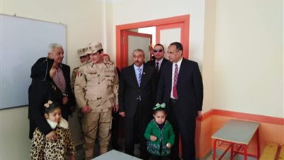 سكرتير الإسكندرية المساعد يفتتح المبنى الملحق بمدرسة الشهيد محمود طلعت زيادة