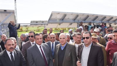 تفاصيل زيارة وزير الموارد المائية لمحافظة البحيرة