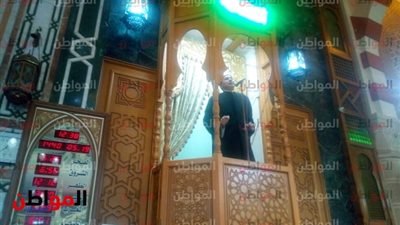 صور.. بدء خطبة الجمعة بمسجد ناصر الأتوبيس بدمنهور