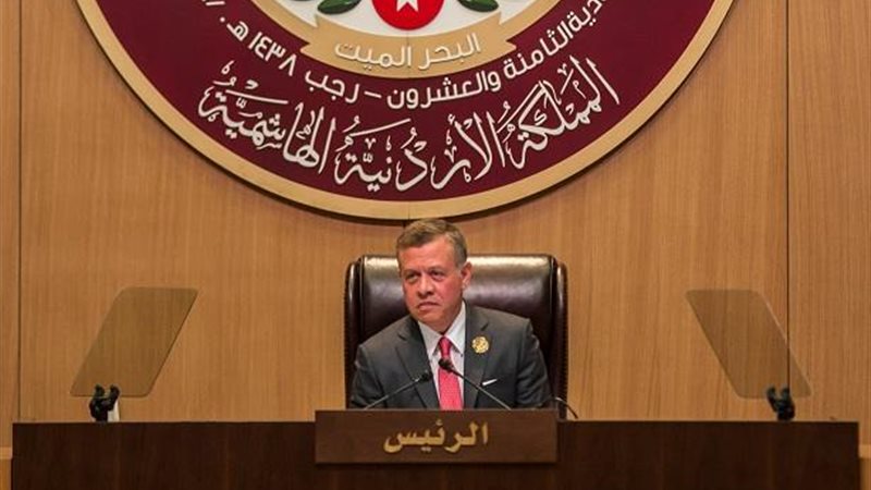 ملك الأردن 