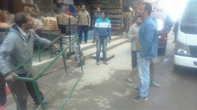حملات مكبرة لإزالة الإشغالات المخالفة بالإسكندرية 