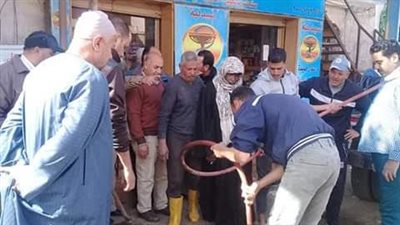 محافظ البحيرة يستجيب لشكاوى المواطنين بشأن أزمة الصرف الصحي