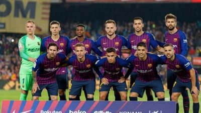 ليونيل ميسي يقود هجوم برشلونة ضد فالنسيا
