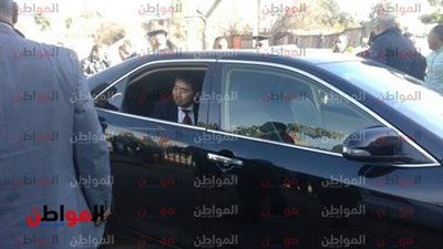 صور.. رئيس البعثة اليابانية فى القاهرة يحضر افتتاح مدرسة العروبة الإبتدائية بإمبابة 