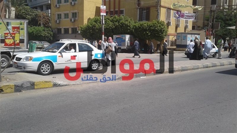 الحركة المرورية بشوارع