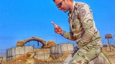 حكاية صورة | يد تحارب وتحمي الوطن .. وأخرى ترحم من في الأرض