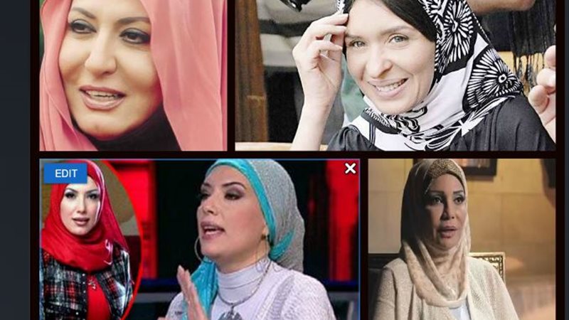 فنانات خلعن الحجاب