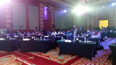 بدء استعدادات الجلسة الافتتاحية في الاجتماع الإقليمي الوزاري الأفريقي للجنة وضع المرأة