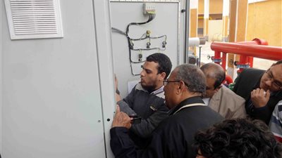 الوكالة الألمانية تمول مشروع ترشيد الطاقة بمحطة مياه الحواويش بسوهاج