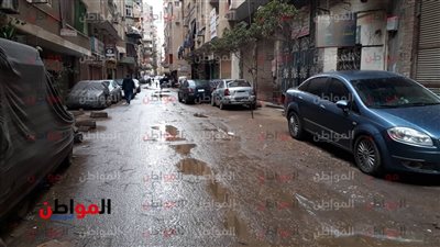 صور.. مثلما قالت الارصاد .. الأمطار تغرق شوارع فيصل اليوم 