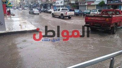 فيديو.. سقوط أمطار متوسطة على مراكز كفر الشيخ
