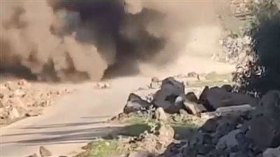  فيديو.. لحظة تفجير نقطة عسكرية تابعة للجيش السورى فى درعا 