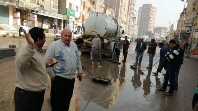 استمرار أعمال شفط مياه الأمطار في الشرقية