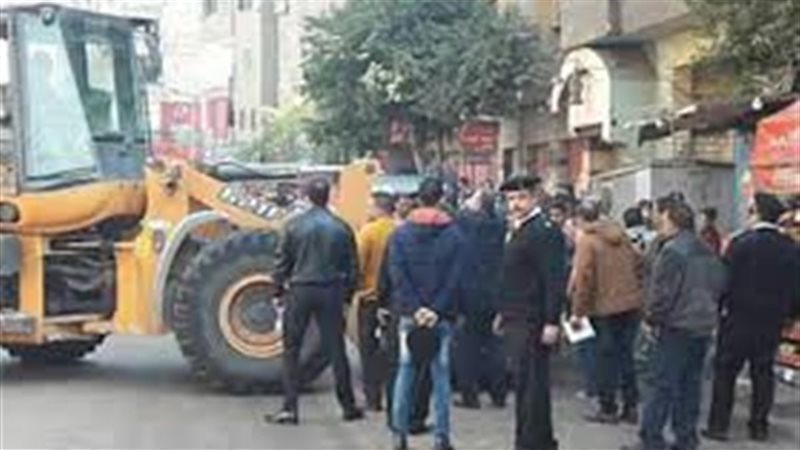 إزالة الإشغالات بشبرا