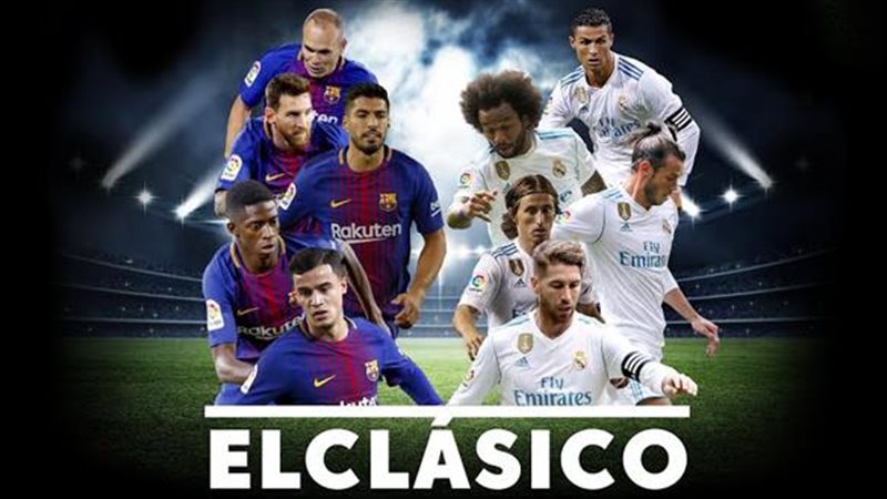 الكلاسيكو بين برشلونة