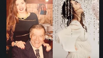 سوشيال النجوم في أسبوع| صورة رانيا فريد شوقى مع والدها وولادة نانسي عجرم .. الأبرز