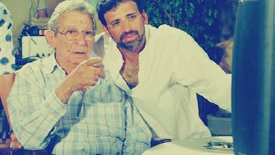 صور لا تنسى | خالد يوسف مع الأستاذ 