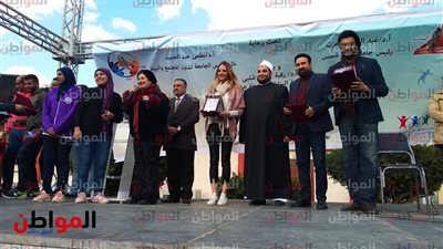 صور .. الفنان طارق الدسوقي والشيخ أحمد ترك يشاركان في مهرجان إنسان مهم