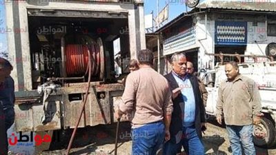 الضواحي يعلن انفصال إدارات الصرف الصحي عن الأحياء في بورسعيد