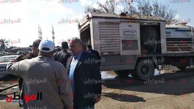 صور| بدء إحلال وتجديد شبكة صرف شارع البترول في حي الضواحي بـ بورسعيد 