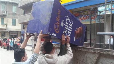 صور| حملات مكبرة لإزالة البناء المخالف والإشغالات بالإسكندرية