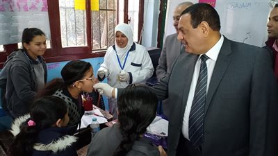 بدء فعاليات الحملة القومية للقضاء على الطفيليات المعوية للأطفال بالبحيرة 