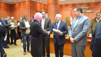 صور| إعلان المشروعات الفائزة ضمن تطوير شارع فلسطين ببورسعيد