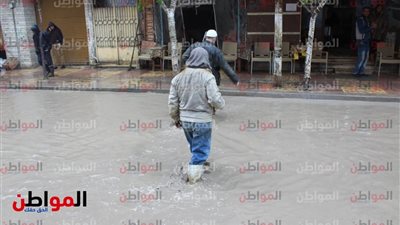 صور| هيئة الأرصاد الجوية: أمطار غزيرة تجتاح الإسكندرية اليوم