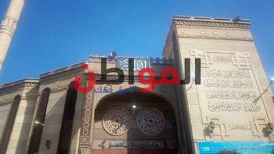 توافد المصلين على مسجد الأتوبيس بالبحيرة لأداء صلاة الجمعة