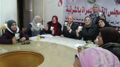 «القومي للمرأة» يشارك في مبادرة 100 مليون صحة بالشرقية