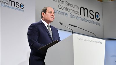 السيسي من مؤتمر ميونخ للأمن 2019 .. يوجه 5 رسائل للقارة السمراء
