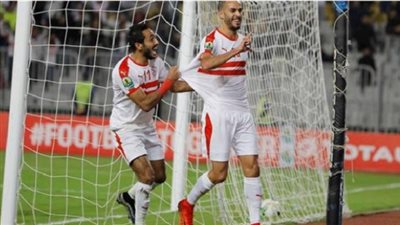  الزمالك يتقدم على إنبي بهدفين في الشوط الأول
