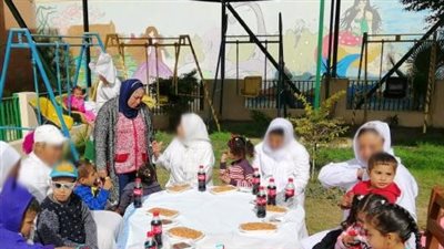 11 طفل في زيارة لنزيلات سجن القناطر