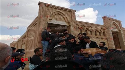 صور.. وصول جثمان خالد توحيد إلى مثواه الأخير