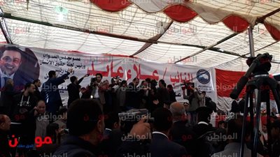فيديو وصور .. إنهاء خصومة ثأرية بين عائلتين في الجيزة بحضور قيادات مستقبل وطن