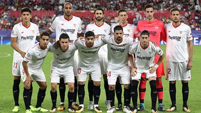 فيديو| إشبيلية يتقدم على برشلونة