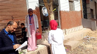 رئيس مدينة دسوق يتابع تنفيذ حملة التطعيم ضد مرض شلل الأطفال