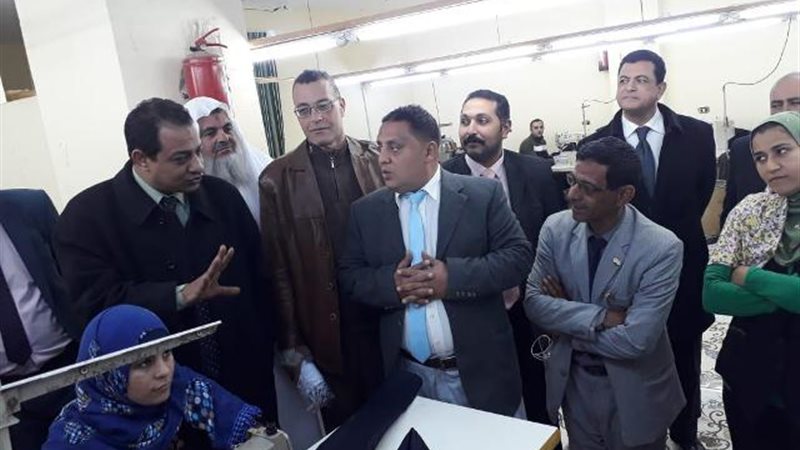 افتتاح مشغل لتدريب